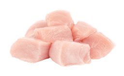 Chicken portions and cubes