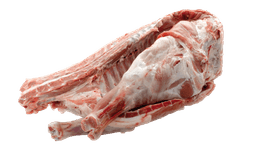 Goat whole and split carcass